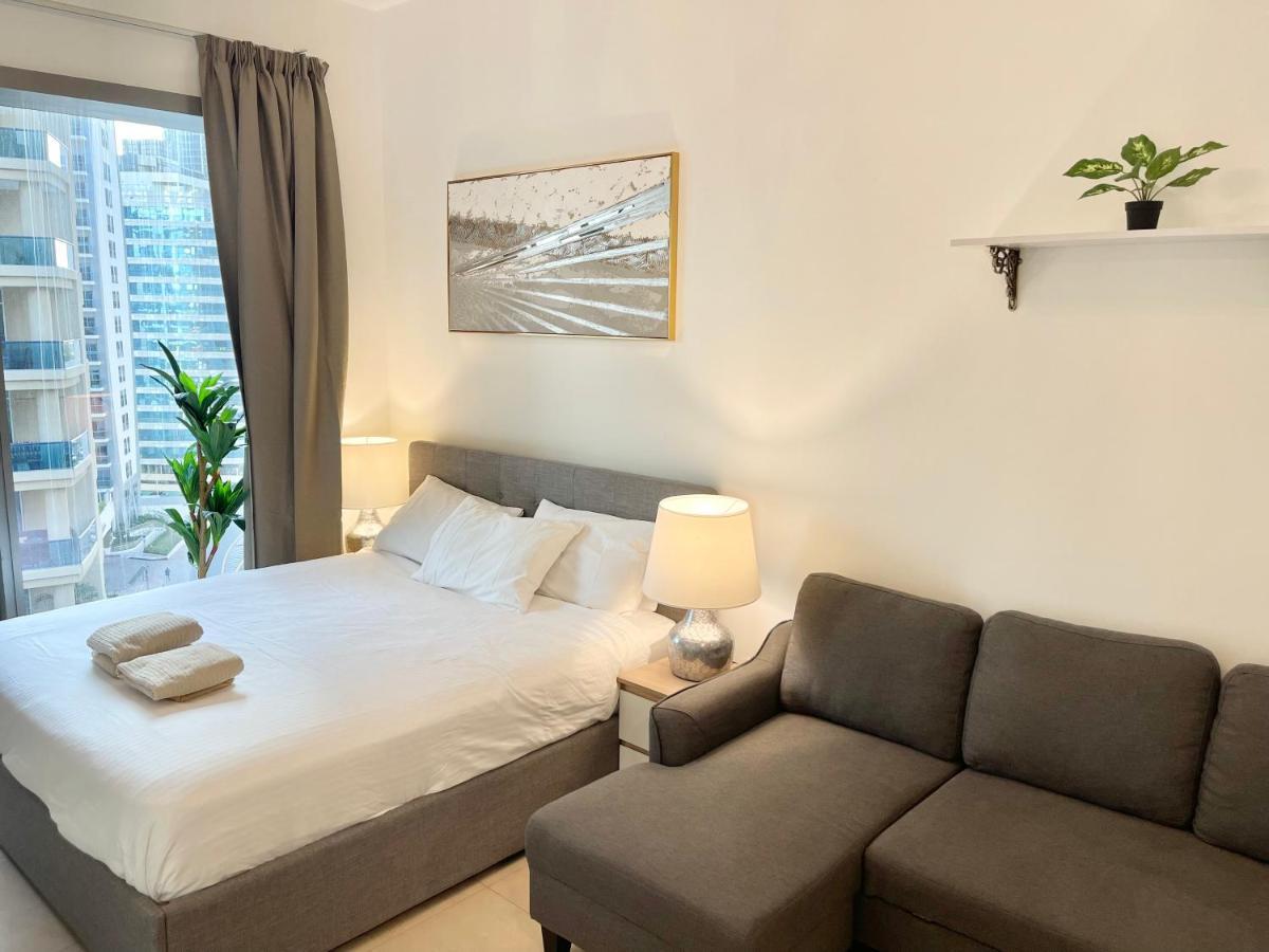 Super Elegant Studio Apartment-Sparkle Tower By Sweet Homes Dubai Exterior foto