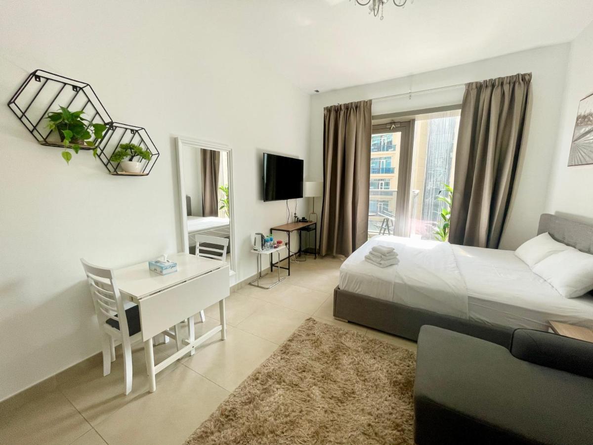 Super Elegant Studio Apartment-Sparkle Tower By Sweet Homes Dubai Exterior foto